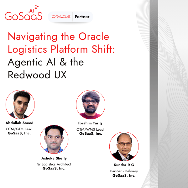 Navigating the Oracle Logistics Platform Shift Agentic AI & the Redwood UX-1
